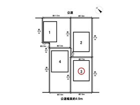 クレイドルガーデン四日市市富田一色町　第6　全4棟　3号棟　新築一戸建て