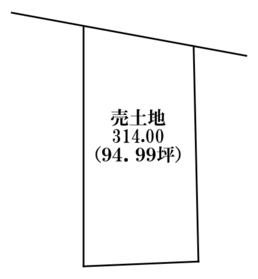 名古屋市港区藤前5丁目　建築条件なし売土地