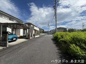 あま市篠田鷲之巣　建築条件なし土地