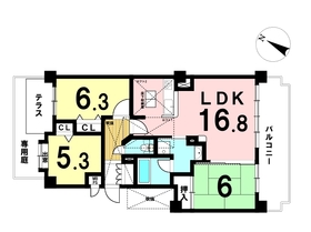 ライオンズヴィアーレ鹿山Ａ棟