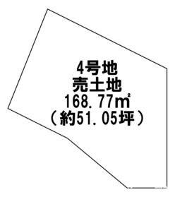 一宮市萩原町高松字東郷裏　建築条件なし土地