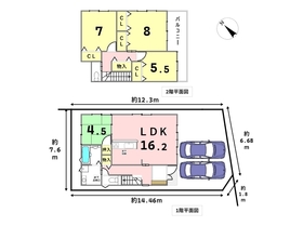 ●東海市富木島町新山田　中古一戸建て