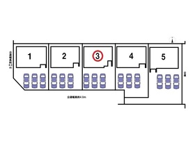 一宮市第8今伊勢町馬寄　全5棟　3号棟　新築一戸建て