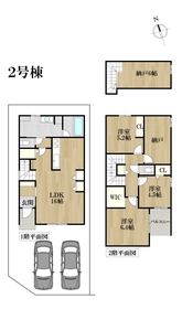 AVANTIA名古屋市熱田区千年１期　全２棟　2号棟　新築一戸建て