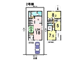 クレイドルガーデンあま市下萱津山伏第6　全4棟　2号棟　新築一戸建て