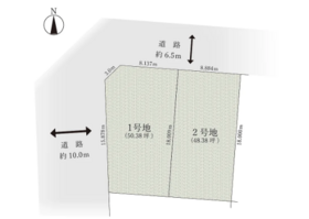 アバンティア中川区高畑11期　全2区画　1号地　