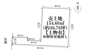 ●名古屋市港区七反野1丁目　建築条件なし売土地