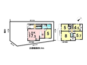Terrechez名古屋市緑区鳴丘1期　全1棟　新築一戸建て