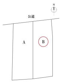 名古屋市港区東茶屋１丁目　全2区画　B区画　建築条件なし売土地