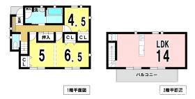 一宮市木曽川町門間字南島海　中古一戸建て