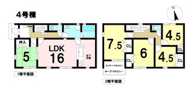 リナージュ愛西市大井町浦田面　全7棟　4号棟　新築一戸建て