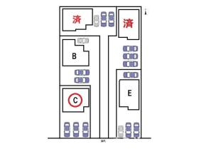 □ハートフルタウンあま市新居屋鶴田7期　全5棟　Ｃ号棟　新築一戸建て
