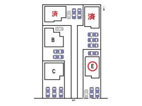 □ハートフルタウンあま市新居屋鶴田7期　全5棟　Ｅ号棟　新築一戸建て