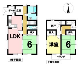 ●津島市西愛宕町2丁目　中古一戸建て