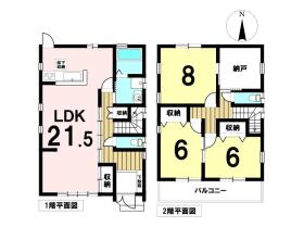 北名古屋市中之郷諏訪　中古一戸建て
