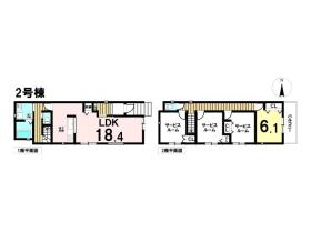 ミラスモ名古屋市北区川中町023②　全2棟　2号棟