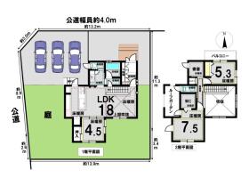 ●名古屋市中川区下之一色町三角　中古一戸建て