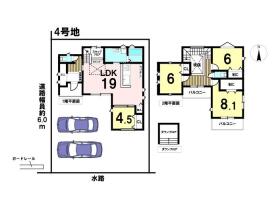 タマタウン七郷小　全6棟　4号地　新築一戸建て