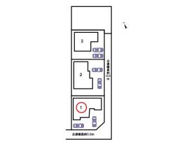 グローバルガーデン四日市市小杉町　全3棟　1号棟　新築一戸建て