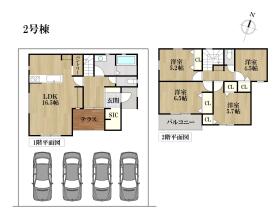 リナージュ名古屋市港区船頭場1丁目　全13区画　2号棟　新築一戸建て