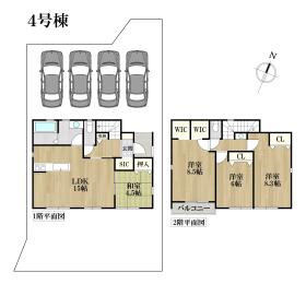 リナージュ名古屋市港区船頭場1丁目　全13区画　4号棟　新築一戸建て