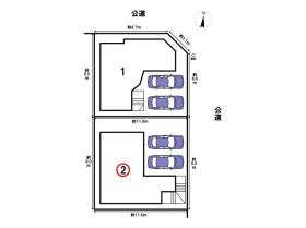 名古屋市緑区黒沢台　全2棟　２号棟　新築一戸建て