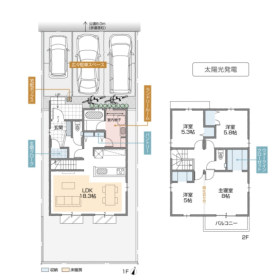 名古屋市中川区中島駅西Part3　全2棟　B棟　新築一戸建て