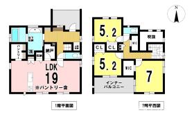 一宮市大和町南高井字中ノ町　新築一戸建て
