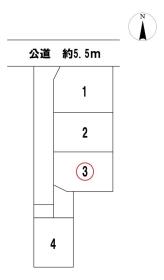 一宮市北丹町　全4棟　3号棟　新築一戸建て