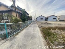 大治町長牧前田　建築条件なし土地