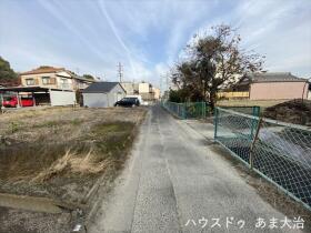 大治町長牧前田　建築条件なし土地