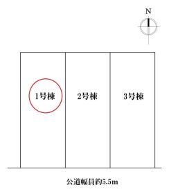 G-STAGE名古屋市港区惟信町4丁目　全3棟　1号棟　新築一戸建て