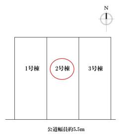 G-STAGE名古屋市港区惟信町4丁目　全3棟　2号棟　新築一戸建て