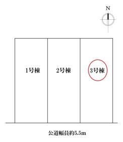 G-STAGE名古屋市港区惟信町4丁目　全3棟　3号棟　新築一戸建て