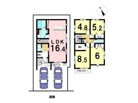 名古屋市緑区曽根3期　全1棟　1号棟　新築一戸建て