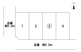 一宮市平和3丁目　全4棟　3号棟　新築一戸建て