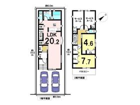 ミラスモ名古屋市緑区小坂2丁目　全5棟　3号棟　新築一戸建て