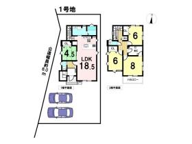タマタウン上土居VII　全4棟　1号地　新築一戸建て