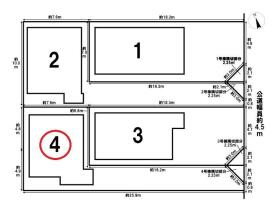 グラファーレ北名古屋市六ツ師8期　全4棟　4号棟