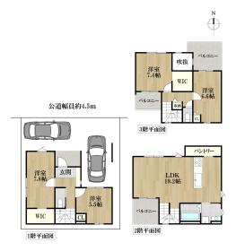 名古屋市熱田区三番町1期　全1棟　新築一戸建て