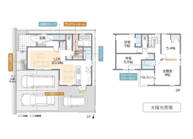 名古屋市中川区伏屋2丁目　新築一戸建て　全4棟　A棟