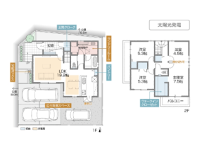 名古屋市中川区伏屋2丁目　新築一戸建て　全4棟　B棟