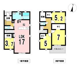 一宮市今伊勢町馬寄　新築一戸建て