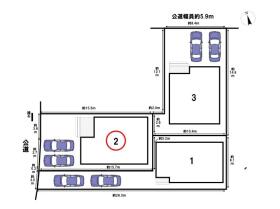 クレイドルガーデン四日市市昌栄町　第1　全3棟　2号棟　新築一戸建て
