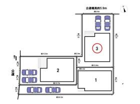 クレイドルガーデン四日市市昌栄町　第1　全3棟　3号棟　新築一戸建て