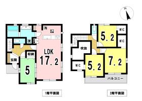 江南市赤童子町白山　新築一戸建て