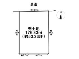 名古屋市中川区東中島町7丁目　建築条件なし土地