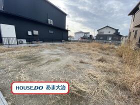 あま市坂牧阿原　建築条件なし土地