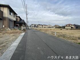 ●あま市坂牧阿原　建築条件なし土地