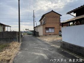 あま市古道赤本田　建築条件なし土地
